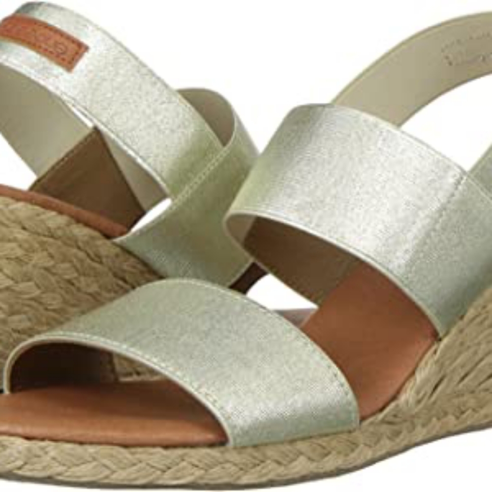 Gold Espadrille